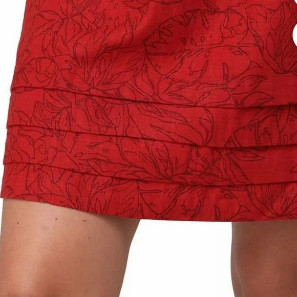 Nicole Miller Linen Blend Dress - Picture 4 of 10